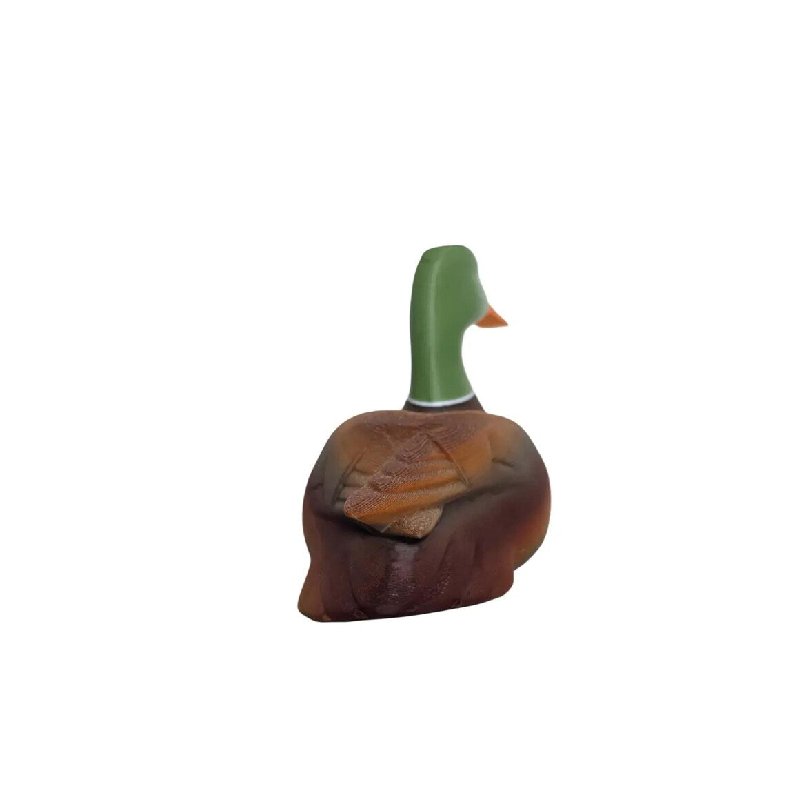 3D Printed Duck Statue 11" | Desk Shelf Decor, Home Accent