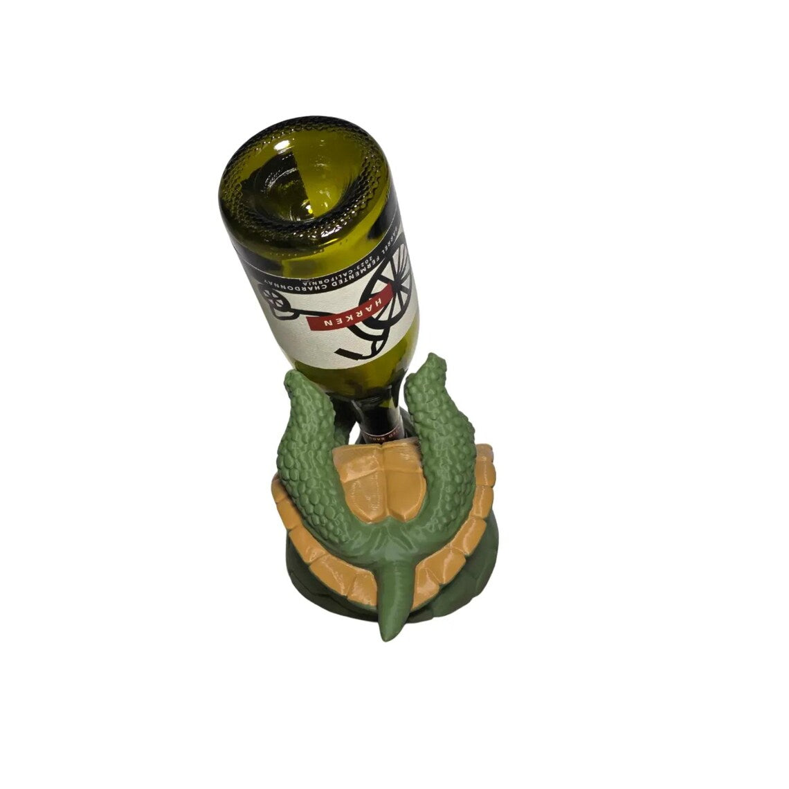 3DP Turtle Wine Bottle Holder | Home Decor | Made in the USA