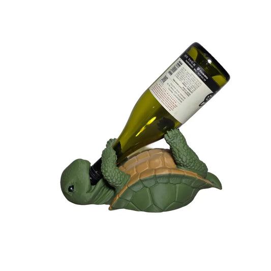 3DP Turtle Wine Bottle Holder | Home Decor | Made in the USA
