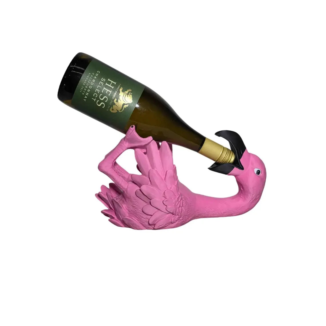 3DP Flamingo Wine Bottle Holder | Home Decor | Made in the USA