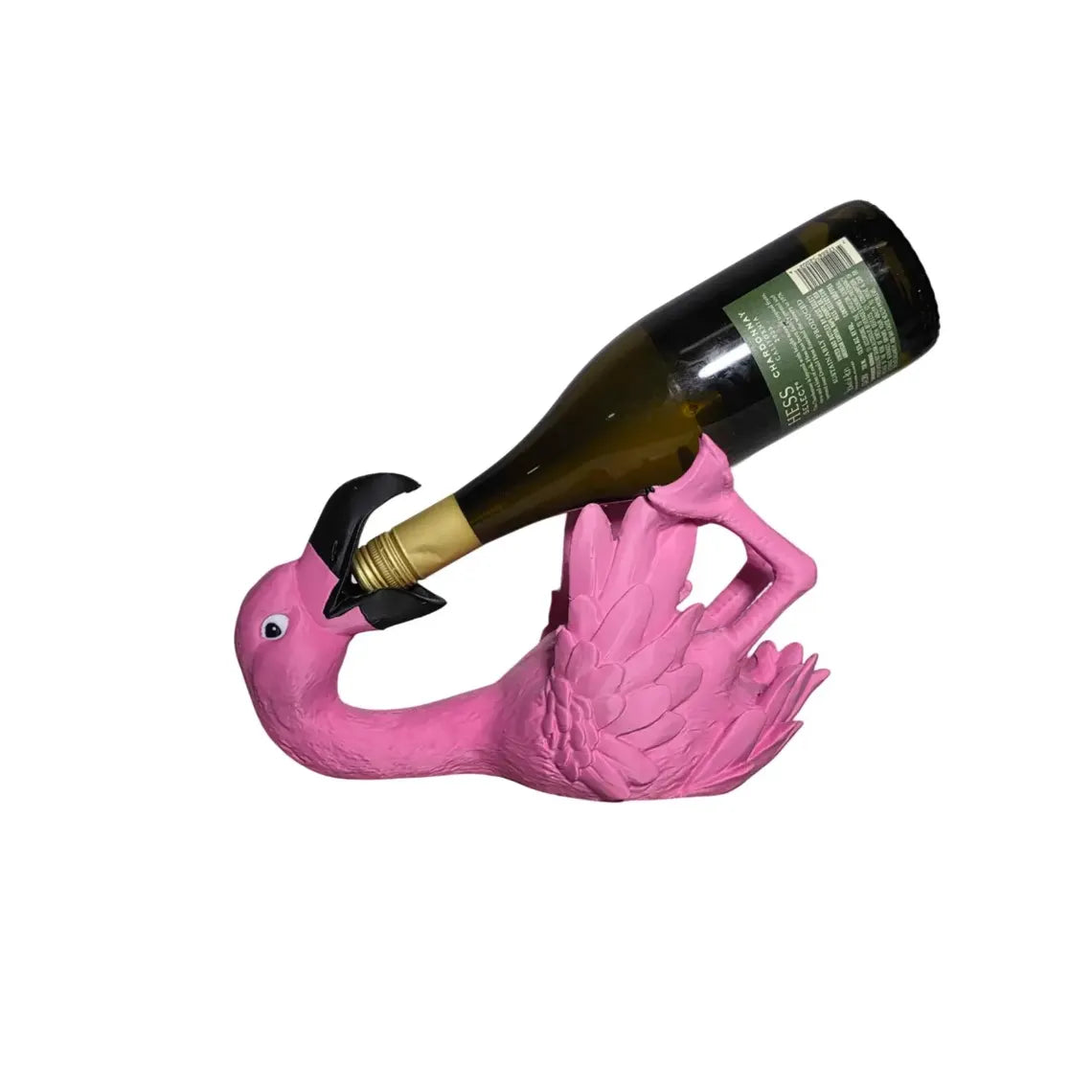3DP Flamingo Wine Bottle Holder | Home Decor | Made in the USA
