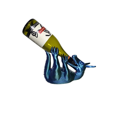 3DP Dragon Wine Bottle Holder | Home Decor | Made in the USA