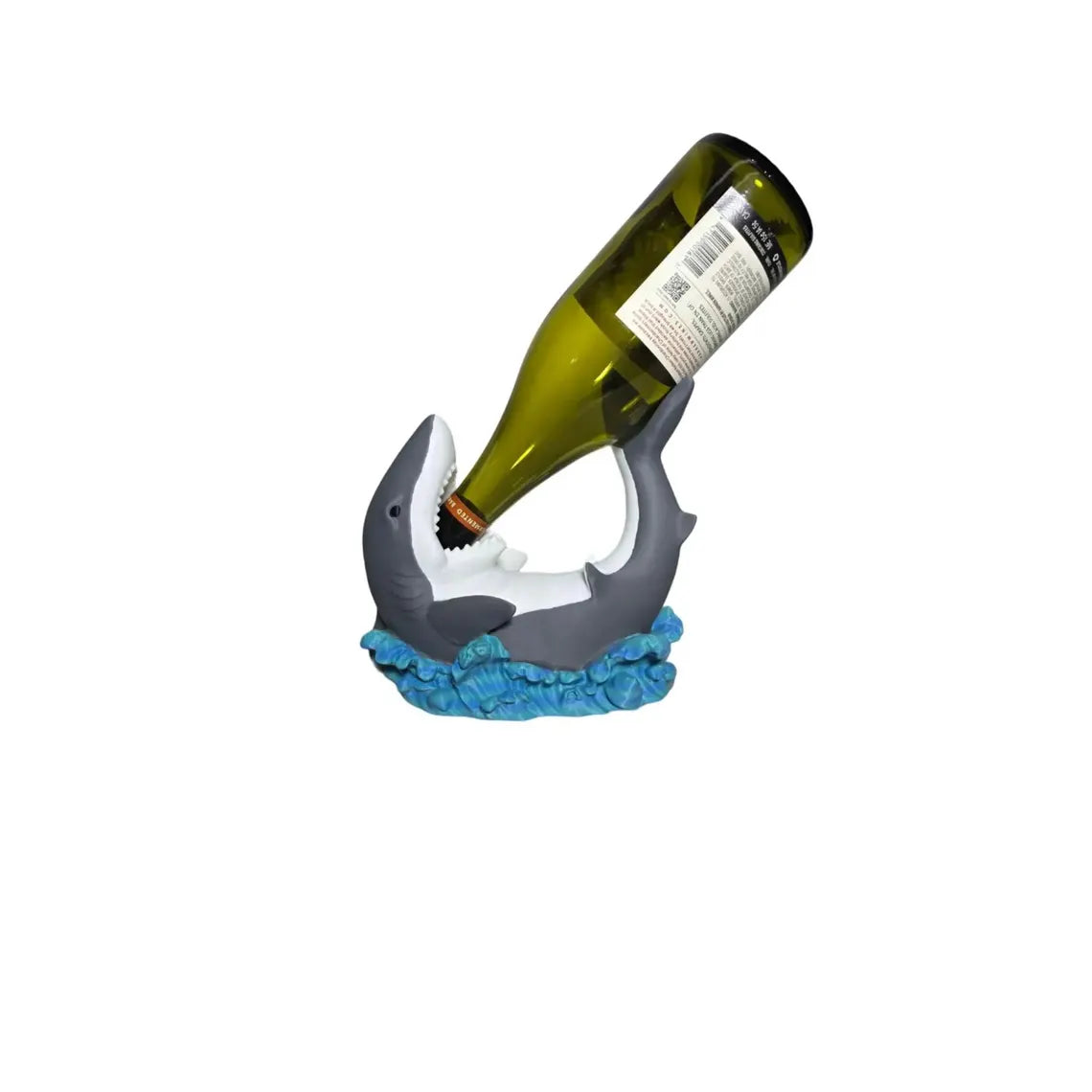 3DP Shark Wine Bottle Holder | Home Decor | Made in the USA