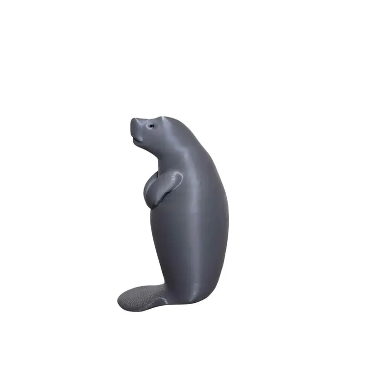 3DP 6 Inch Manatee Statue | Sea Cow Statue | Nautical | Funny Gift | Florida