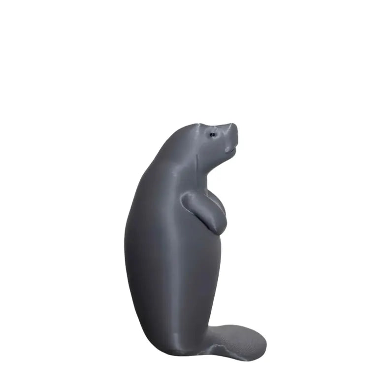 3DP 6 Inch Manatee Statue | Sea Cow Statue | Nautical | Funny Gift | Florida